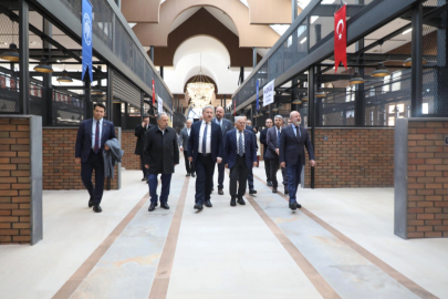 Çarşı Melikgazi'ye başkanlardan ziyaret