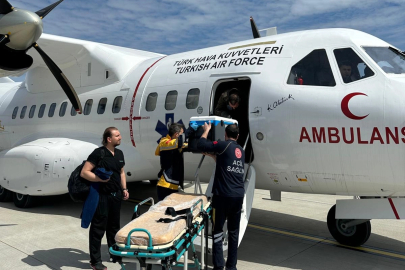 Hava Kuvvetleri’nden hayat kurtaran uçuş