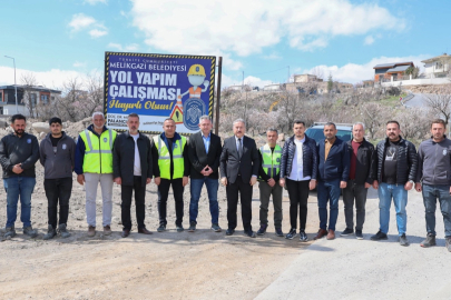 Kayseri Melikgazi'de ulaşıma yeni bir halka