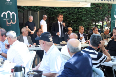 Bursa Osmangazi'de mahalle buluşmaları Alemdar'da sürdü