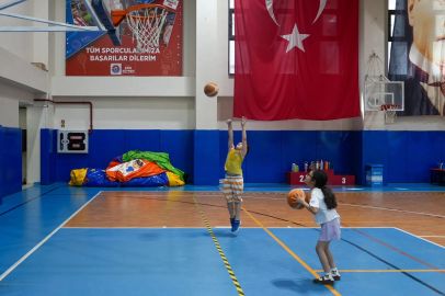 Maltepeli çocukların tatili sporla geçiyor