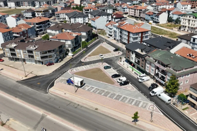 Bursa İnegöl'de 11 sokakta asfalt ve tretuvar çalışması tamamlandı