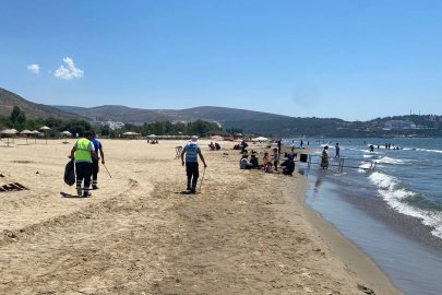 Efes Selçuk sahillerinde temizlik mesaisi devam ediyor