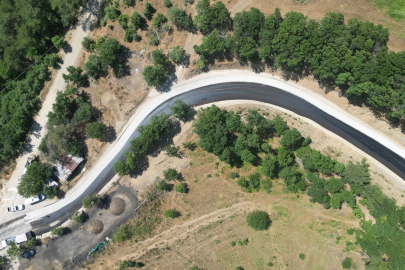 Bursa Büyükşehir, Osmangazi Dağakça Yolu'nu yeniledi