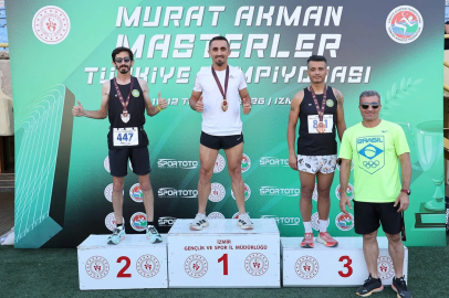 Keşanlı atletten 'Masterlar'da üstün performans