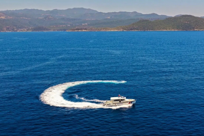 Jandarma Asayiş Bot Timleri Antalya kıyılarında denetimde