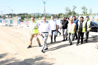 Kocaeli Büyükşehir Genel Sekreteri'nden Gebze’deki stratejik projelere yerinde inceleme