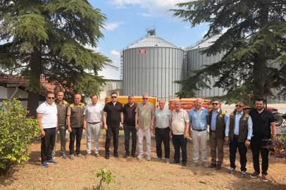 Ahmet Güldal TMO-TOBB LİDAŞ Keşan Şubesi’ne hasat dönemi ziyareti