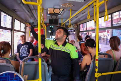 Antalya’da toplu taşımada klima denetimleri sürüyor