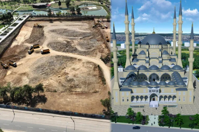 Millet Bahçesi'ne 10 bin kişilik cami