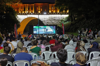 Bursa Irgandı Köprüsü'nde sinema keyfi