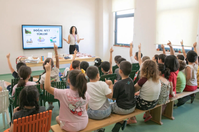 Mersin Silifke’de çocuklara afet farkındalığı eğitimi