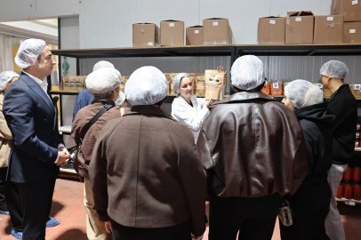 Kardeş okullar Bursa Nilüfer’in üretim modellerini inceledi